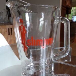 Slim Jim Glass Pitcher